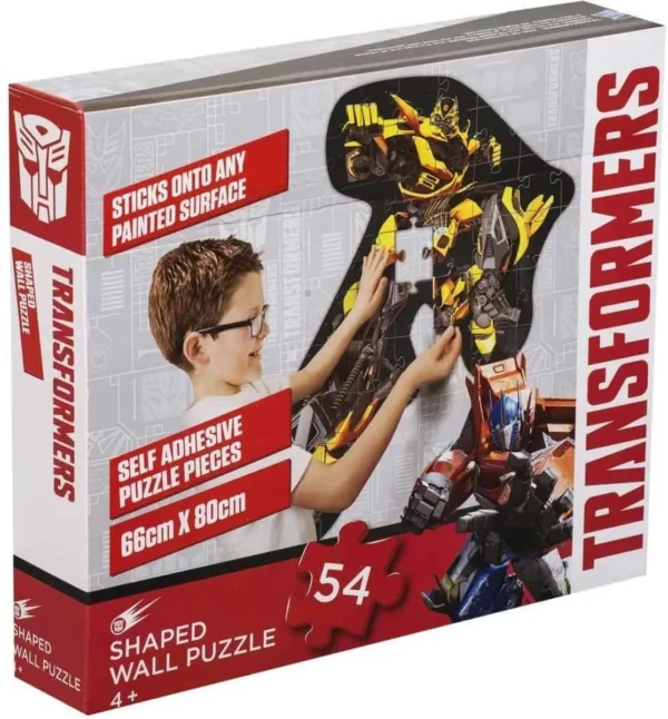 Transformers Puzzel Shaped Wall Bumblebee