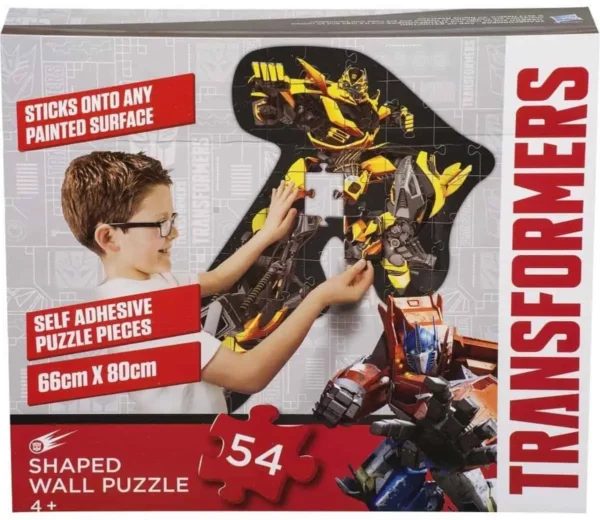 Transformers Puzzel Shaped Wall Bumblebee