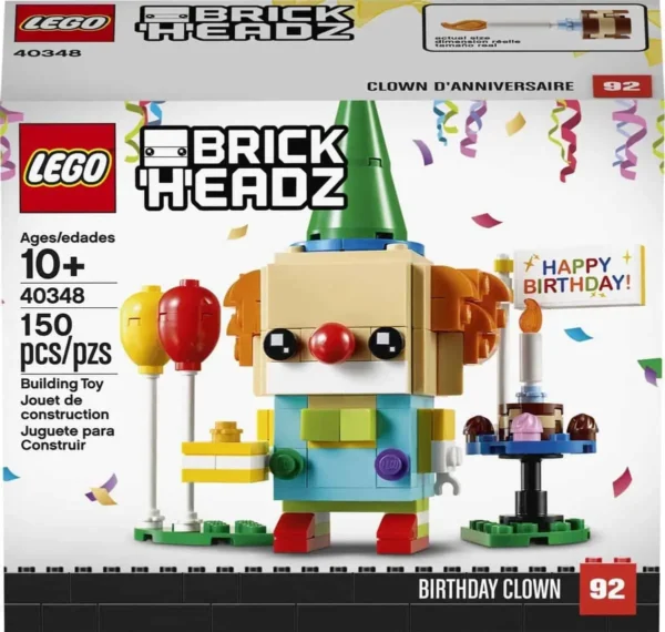 LEGO BrickHeadz Verjaardagsclown - 40348