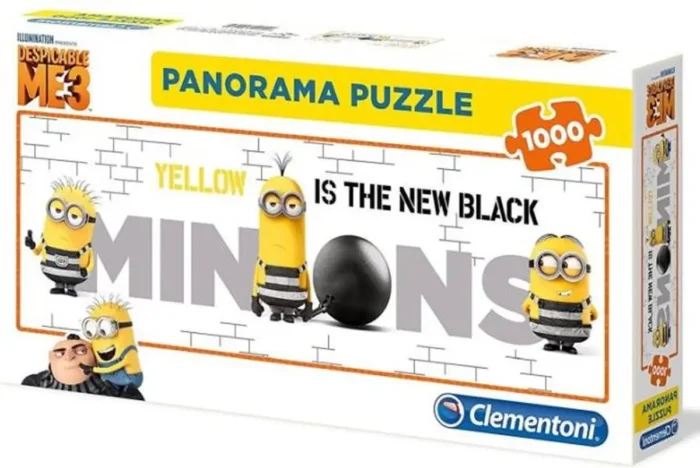 Clementoni Panorama Puzzel Despicable Me 3 - 1000 stukjes