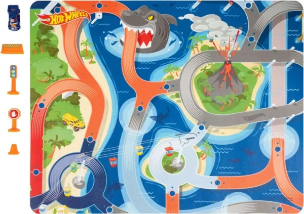 Megamat Speelmat Mega Mats Hot wheels speelkleed
