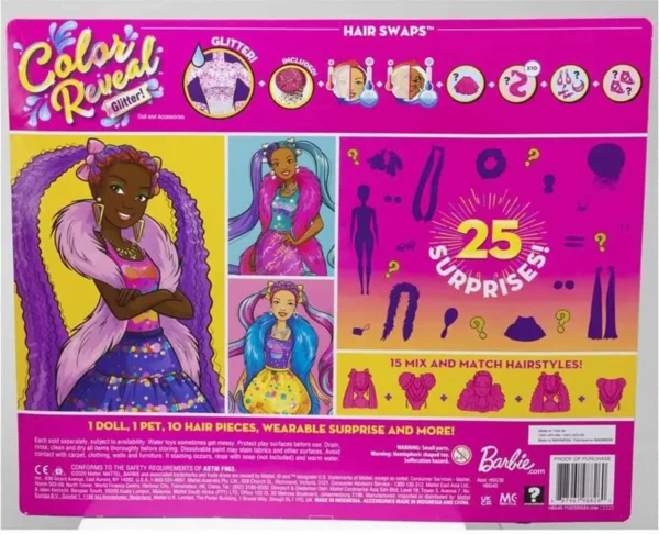 1200x972 Barbie Color Reveal Ultimate Reveal Hair Feature 2 - Modepop