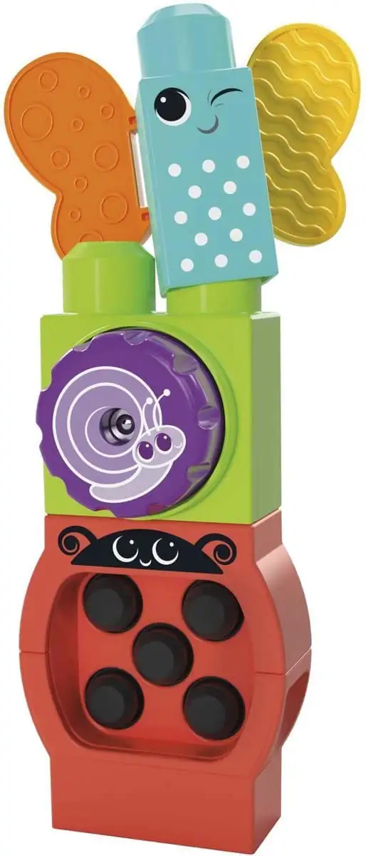 514x1200 MEGA Bloks Beweeg en swing rups - 30 blokken - Bouwstenen met geluiden