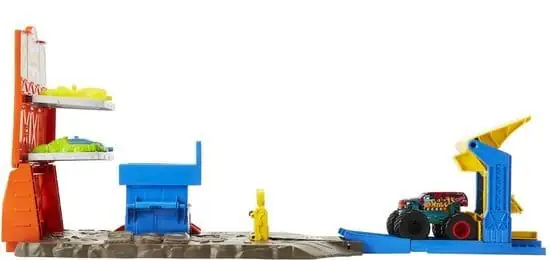 550x260 Hot Wheels Monster Trucks Blast Station - Racebaan
