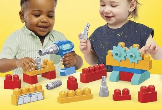 mega bloks lil building drill set