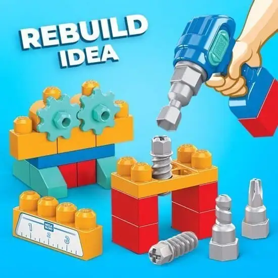 mega bloks lil building drill set