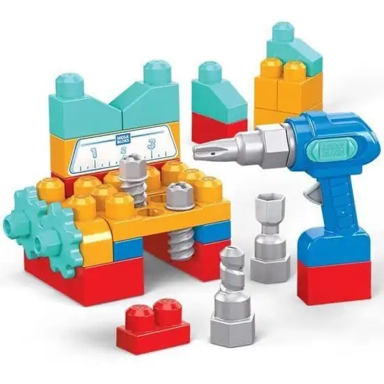 mega bloks lil building drill set