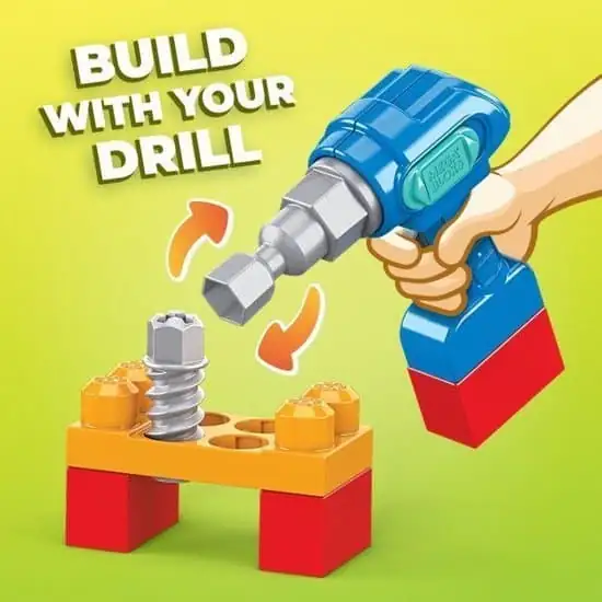 mega bloks lil building drill set