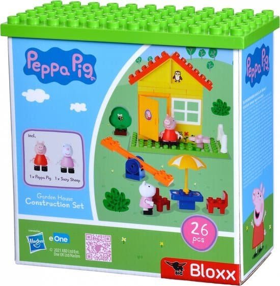 https://toystop.nl/product-categorie/hasbro/BIG - Bloxx Peppa Pig Tuinhuis - Peppa Pig - Constructiespeelgoed