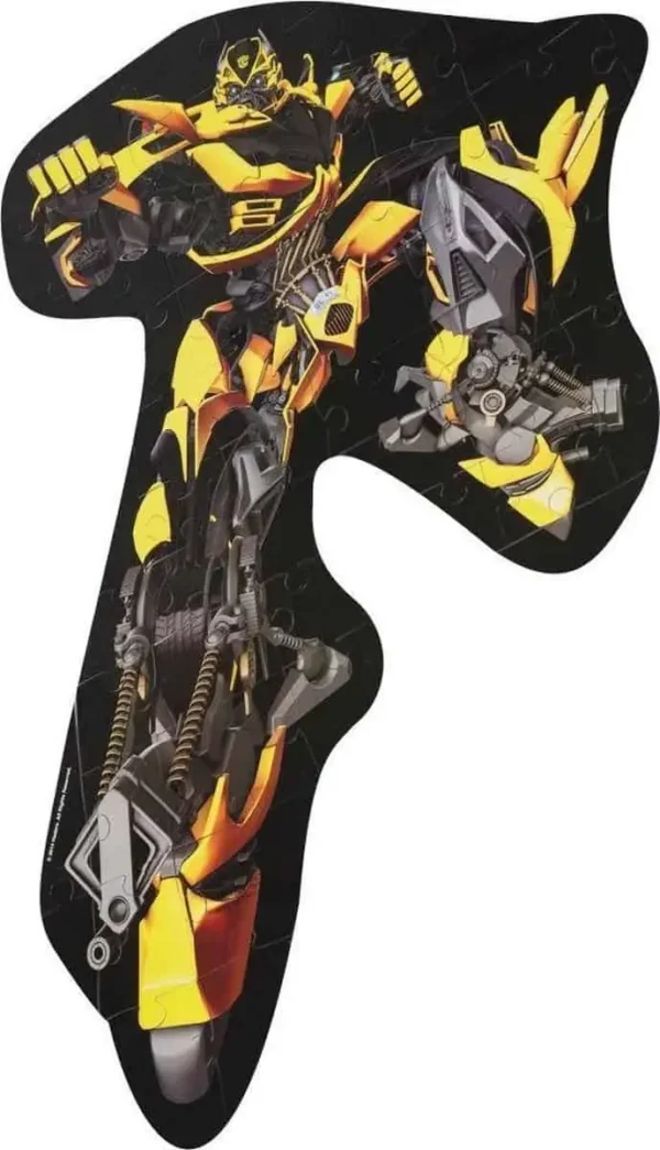 Transformers Puzzel Shaped Wall Bumblebee
