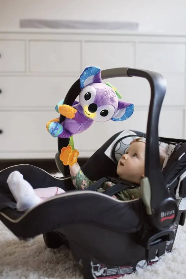 VTech Knuffie Mijn Koalavriendje - Interactief Speelgoed - met Bevestigingsring & Klittenband - 3 tot 24 maanden