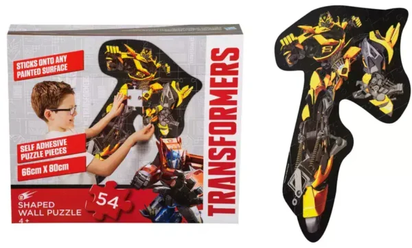 Transformers Puzzel Shaped Wall Bumblebee