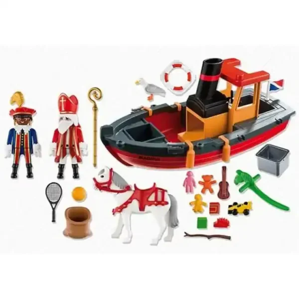 stoomboot 4 Playmobil 5206 Stoomboot Van Sinterklaas En Piet