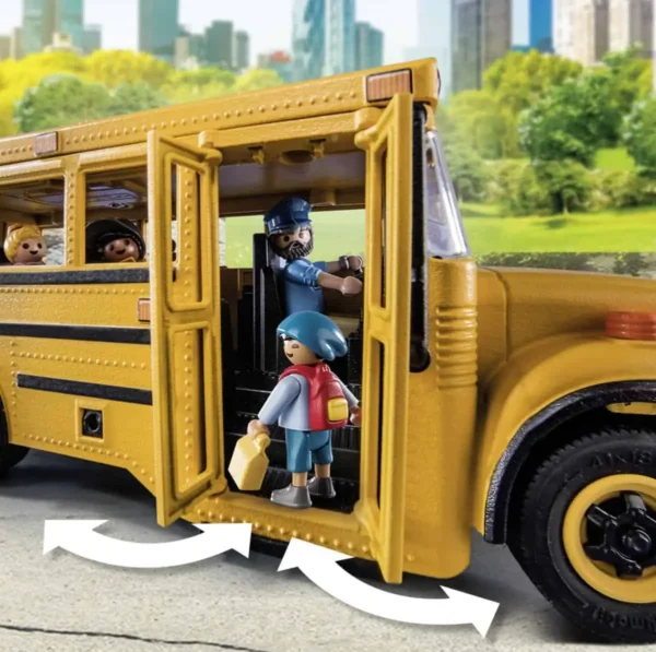 1200x1193 PLAYMOBIL City Life Amerikaanse schoolbus - 70983
