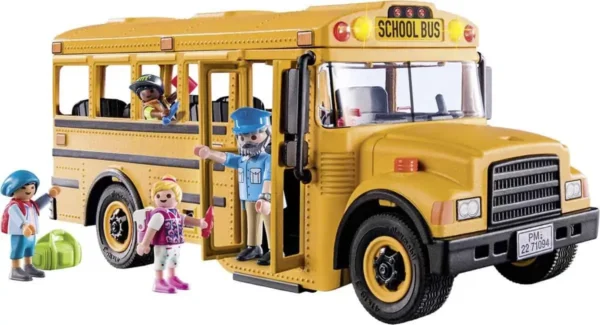 1200x650 PLAYMOBIL City Life Amerikaanse schoolbus - 70983