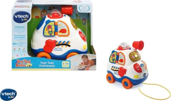 1200x707 VTech Baby Toet Toet Politieauto - Educatief Babyspeelgoed - Interactieve Speelgoed Auto - met Geluid