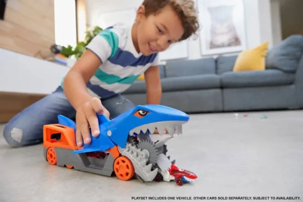 Hot Wheels - Haaien Transportwagen Speelset