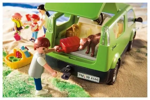 PLAYMOBIL Gezinswagen met boot - 4144