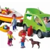 PLAYMOBIL Gezinswagen met boot - 4144