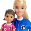 550x549 Barbie Sport Voetbalcoach Speelset - Barbie Pop met Accessoires