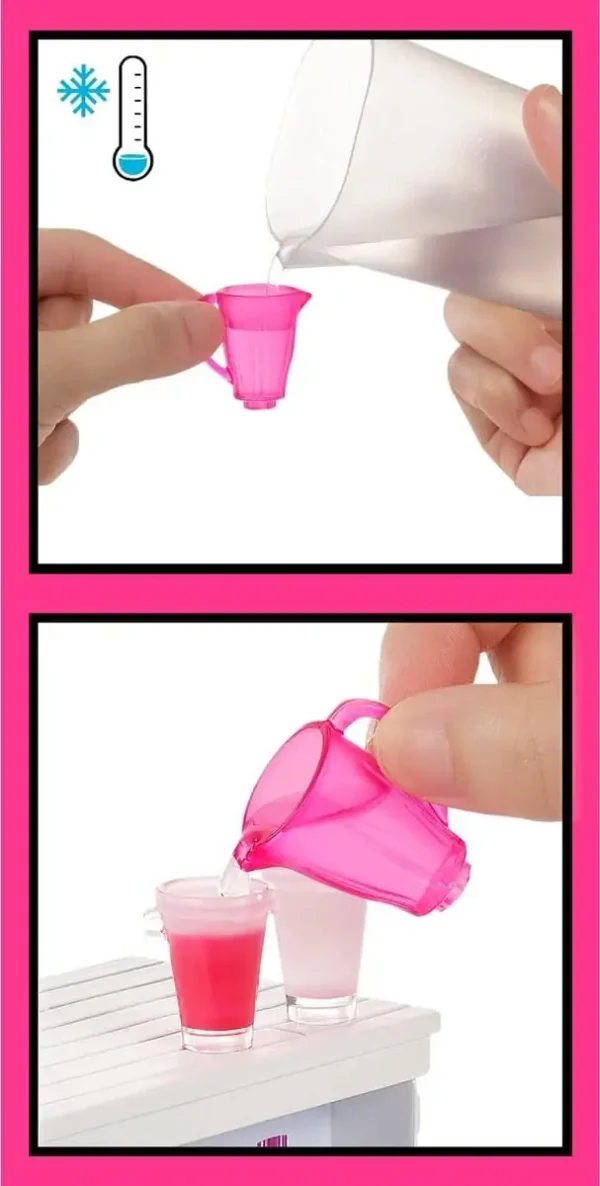 Barbie Smoothiebar Speelset - Barbie Pop met Bekers, Fruit en Smoothiebar