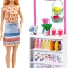 Barbie Smoothiebar Speelset - Barbie Pop met Bekers, Fruit en Smoothiebar