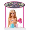 Barbie Smoothiebar Speelset - Barbie Pop met Bekers, Fruit en Smoothiebar