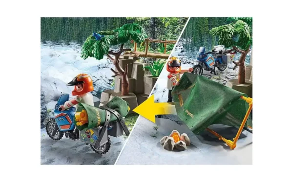Playmobil Canyon reddingshelikopter -70663 Canyon Airlift Operation met helikopter