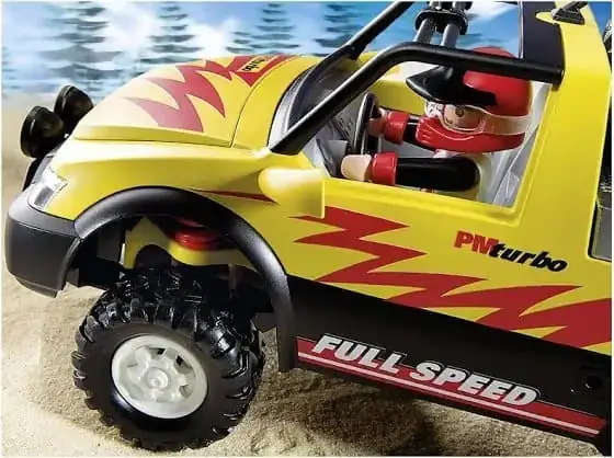 PLAYMOBIL Pick Up met Quad - 4228