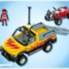 PLAYMOBIL Pick Up met Quad - 4228