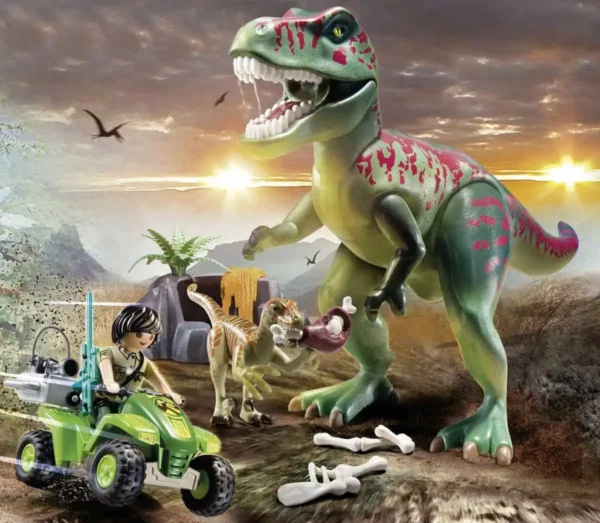 1200x1046 Playmobil Dinos - T-rex Attack