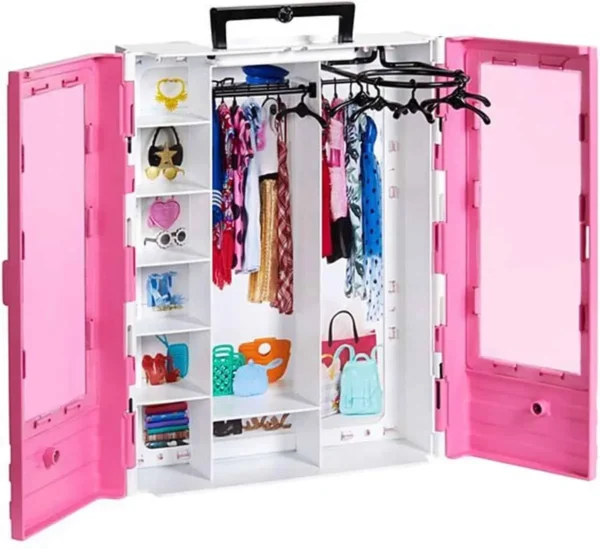 Barbie Super Kledingkast - Barbiepop - Barbie kleertjes