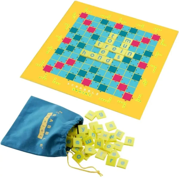 Mattel Games Scrabble Junior - Familie bordspel - Nederlandse editie