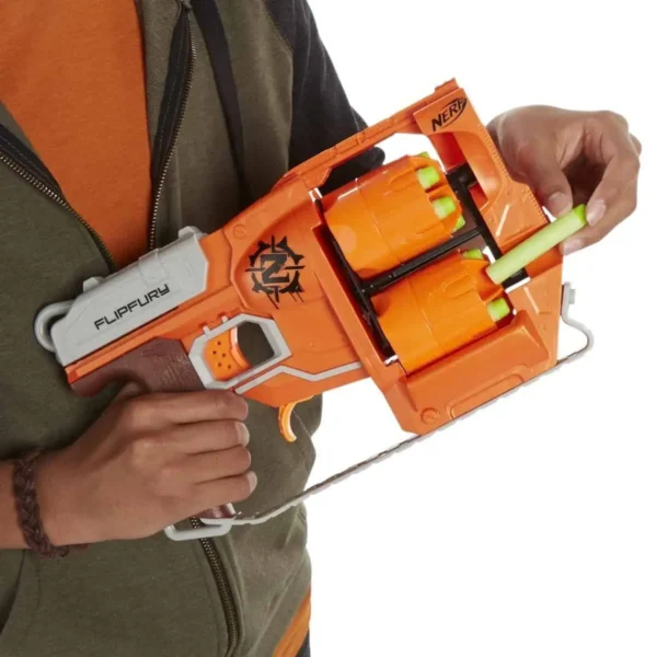 NERF Zombie Strike FlipFury - Blaster
