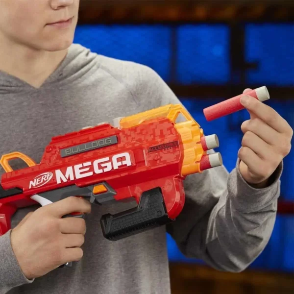 Nerf Mega Bulldog Blaster + 6 Darts