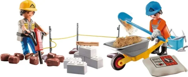 1200x492 PLAYMOBIL Koffertje bouwplaats - 70528