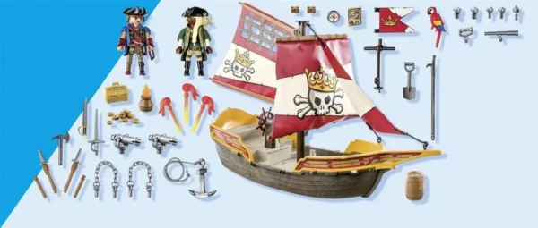 1200x510 PLAYMOBIL Pirates Piratenschip - 71418
