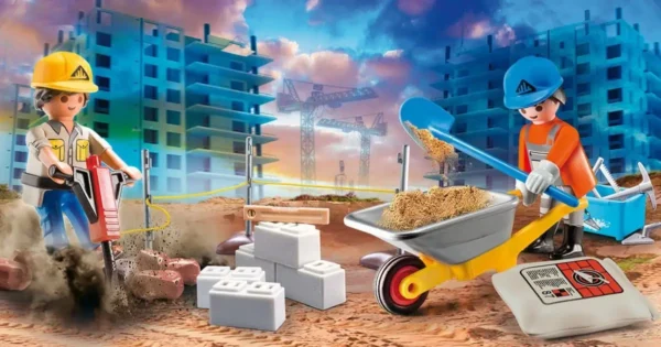 1200x630 PLAYMOBIL Koffertje bouwplaats - 70528