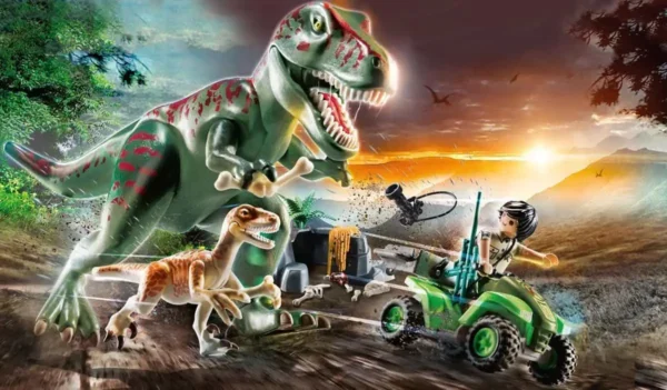 1200x702 Playmobil Dinos - T-rex Attack