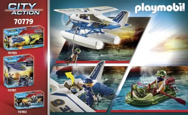PLAYMOBIL City Action - Politiewatervliegtuig - 70779