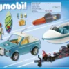Playmobil Pick-up met speedboot met onderwatermotor