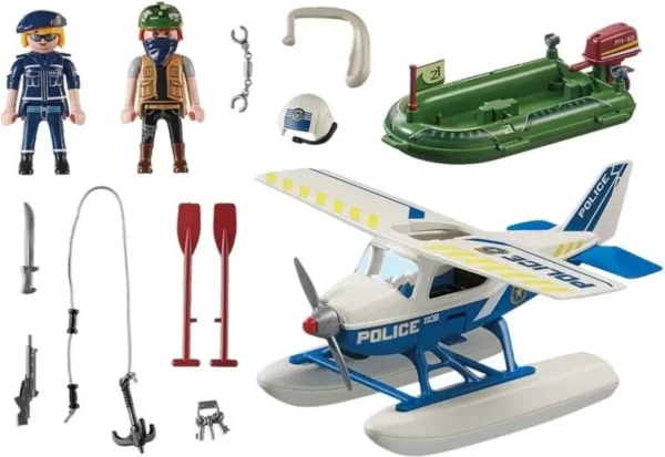 PLAYMOBIL City Action - Politiewatervliegtuig - 70779