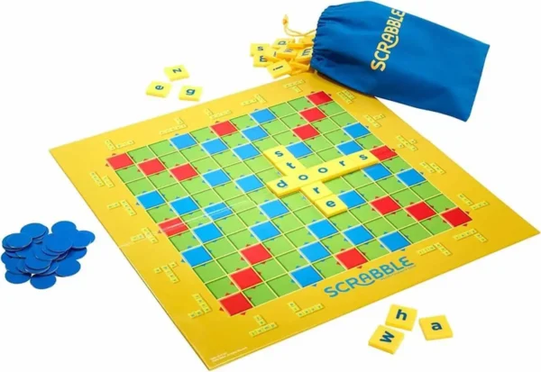 Mattel Games Scrabble Junior - Familie bordspel - Nederlandse editie
