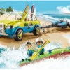 1200x859 PLAYMOBIL Family Fun Strandwagen met kano's - 70436