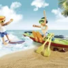 1200x881 PLAYMOBIL Family Fun Strandwagen met kano's - 70436