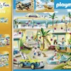 1200x886 (2) PLAYMOBIL Family Fun Strandwagen met kano's - 70436