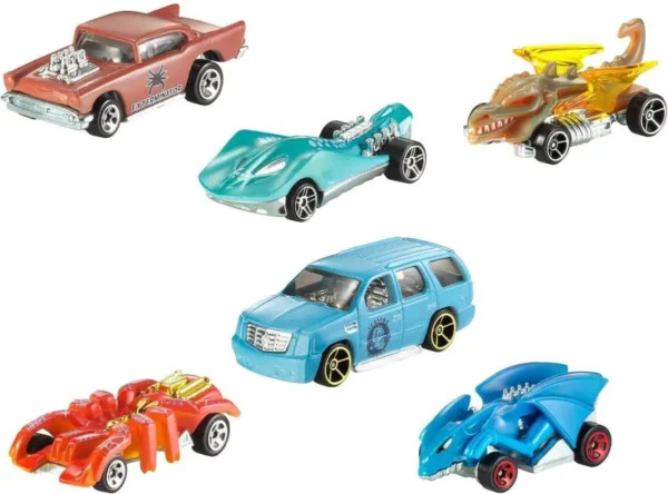 Hot Wheels Action Powershift Raceway inclusief 5 Auto's - Racebaan