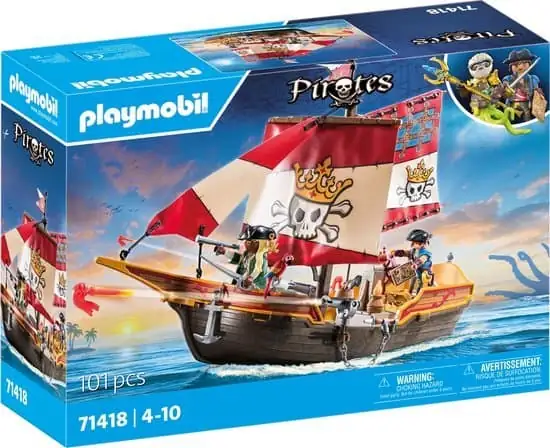 550x448 https://toystop.nl/product-categorie/playmobil/PLAYMOBIL Pirates Piratenschip - 71418