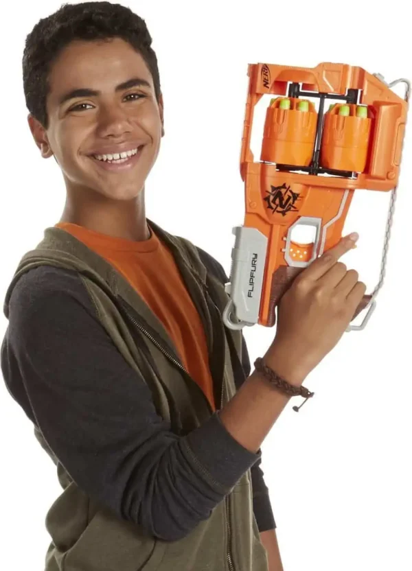 NERF Zombie Strike FlipFury - Blaster