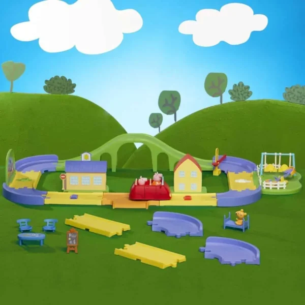 1200x1200 (59) Peppa Pig: Peppa's Stad - Speelfiguren Wereld Speeltuin Auto